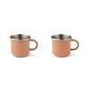 LIEWOOD stainless steel cups set of 2 rose Sale Online, Best