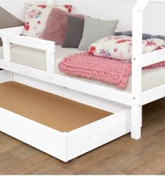 BENLEMI under bed drawer buddy and additional legs (white) Sale