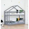 BENLEMI house-shaped bunk bed Kili (grey) Sale Online, Best