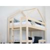 BENLEMI house-shaped bunk bed Kili (grey) 