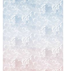 FORNASETTI wallpaper nuvole al tramonto blush Sale Online, Best