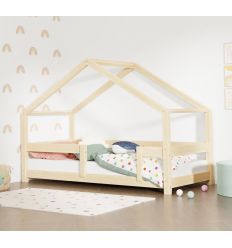 BENLEMI montessori house bed lucky with security rail