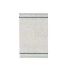LORENA CANALS Washable rug Cream and light blue 90x130 